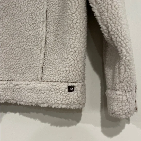 TEA Collection Sherpa Trucker Jacket Snap Front Unisex 12 XL Girls Boys EUC - Picture 11 of 11